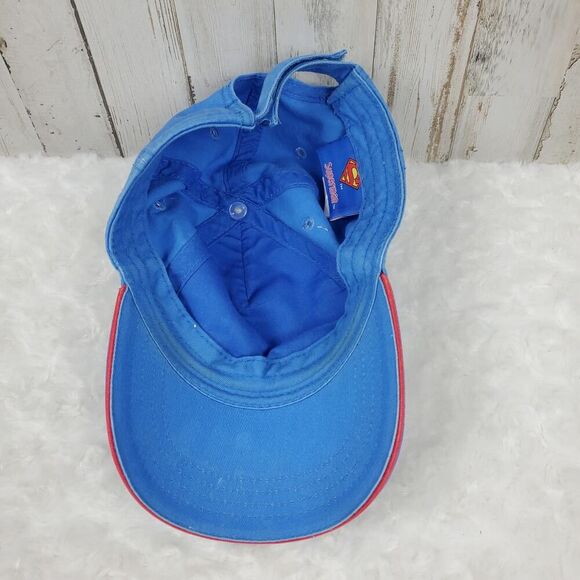 Superman Velcro Cap Blue Size Junior - Picture 7 of 9